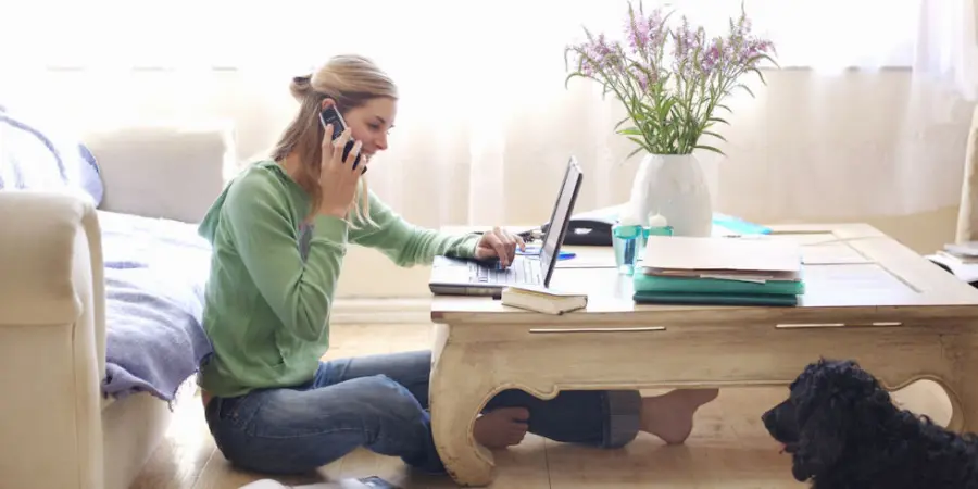 I vantaggi del lavorare da casa