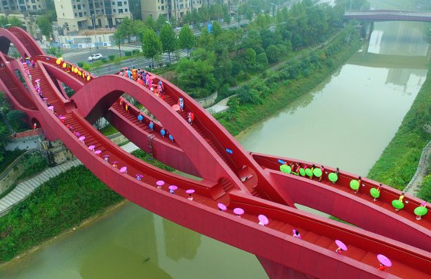 ponte annodato Cina